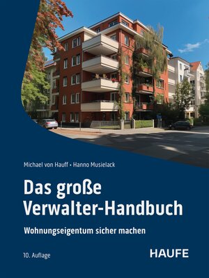 cover image of Das große Verwalter-Handbuch